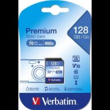 128GB SDXC Verbatim UHS-I Premium memóriakártya (44025) (44025) - Memóriakártya