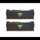 16GB 3600MHz DDR4 RAM Patriot Viper Steel RGB LED CL18 (2x8GB) (PVSR416G360C0K) (PVSR416G360C0K) - Memória