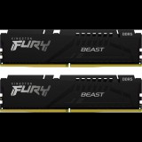 64GB 6000MHz DDR5 RAM Kingston Fury Beast CL36 (2x32GB) (KF560C36BBEK2-64) (KF560C36BBEK2-64) - Memória