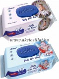 Aquella Premium Baby Nedves Törlőkendő 120db-os Kukapos