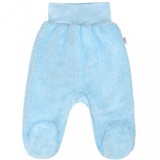 Baba plüss lábfejes nadrág New Baby Nice Bear kék - 86 (12-18 h)