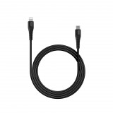 Canyon CNS-MFIC4B USB Type-C - Lightning töltő-/adatkábel 1.2m fekete (CNS-MFIC4B) - Adatkábel