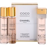 Chanel Coco Mademoiselle Coco Mademoiselle 3x20 ml eau de toilette (3 x utántöltő) hölgyeknek eau de toilette