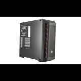 Cooler Master MasterBox MB511 táp nélküli ablakos ház fekete (piros díszítéssel) (MCB-B511D-KANN-S00) (MCB-B511D-KANN-S00) - Számítógépház