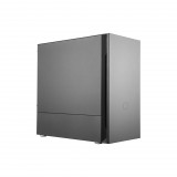 Cooler Master Silencio S400 (Steel) táp nélküli Micro ATX ház fekete (MCS-S400-KN5N-S00) (MCS-S400-KN5N-S00) - Számítógépház