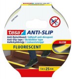 Csúszásgátló szalag, 25 mm x 5 m, TESA Anti-Slip, fluoreszkáló (TE55580)