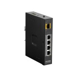 D-Link DIS-100G-5PSW 4 portos Gigabit PoE switch (DIS-100G-5PSW) - Ethernet Switch