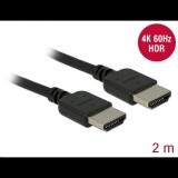 Delock Prémium HDMI kábel 4K 60 Hz 2 m (85217) (delock-85217) - HDMI