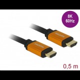 Delock Ultra nagy sebességű HDMI kábel 48 Gbps 8K 60 Hz 0,5 m /85726/ (delock-85726) - HDMI