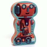 Djeco Bob a robot - Formadobozos puzzle 36 db-os - Bob the robot 36 pcs - DJ07239