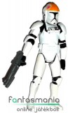 Eredeti, licencelt termék Star Wars figura - 10cm-es Clone / Klón Pilóta figura levehető sisakkal és pisztollyal - csomagolás nélkül forgalmazott új termék
