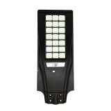 Extra fényerejű LED szolár utcai lámpa, távirányítóval, mozgásérzékelővel, 800W, 18 paneles