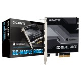 Gigabyte GC-MAPLE RIDGE 2x Thunderbolt 4 2x Mini DP 1x DP bővítő kártya PCIe (GC-MAPLE RIDGE) - Bővítő kártyák