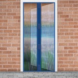Globiz Szúnyogháló függöny ajtóra -mágneses- 100 x 210 cm - tengerpart