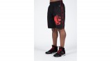 Gorilla Wear Buffalo Old School Workout Shorts (fekete/piros)