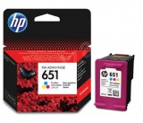 HEWLETT PACKARD HP C2P11AE (651) 300 lap színes eredeti tintapatron