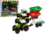 KicsiKocsiBolt Három traktor pótkocsi permetező mezőgazdasági traktor készlet 9952