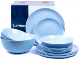 Luminarc Diwali Light Blue, 19 részes étkészlet - Ingyenes szállítással