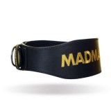 MADMAX Sport felszerelés MADMAX Full Leather Belt Restless And Wild öv - fekete