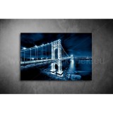 Manhattan Bridge Vászonkép 016 év-016