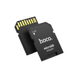 Memóriakártya adapter MicroSD Hoco HB22 fekete