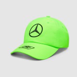 Mercedes AMG Petronas F1 Mercedes AMG Petronas sapka - Driver Russel neon zöld