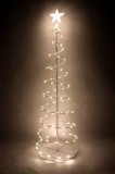 Mirpol Kültéri LED spirál karácsonyfa melegfehér 150 cm