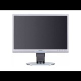 Monitor Philips 220BW9 22" | 1680 x 1050 | DVI | VGA (d-sub) | USB 2.0 | Speakers | Silver | Gray (1441546) - Felújított Monitor