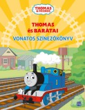 Móra könyvkiadó Meleg Csilla: Thomas és barátai - Vonatos színezőkönyv - könyv