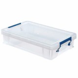 Műanyag tároló doboz, átlátszó, 5,5 liter, FELLOWES, ProStore&#8482; (IFW77303)
