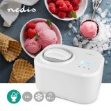NEDIS Jégkrém készítő | 1.0 l | Fehér | Műanyag