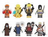 Ojor 8 db-os Naruto mini figura Rikudo szett