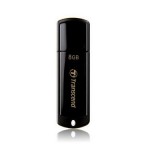 Pen Drive 8GB Transcend JetFlash F350 (TS8GJF350) USB 2.0 fekete (TS8GJF350) - Pendrive