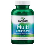 Swanson Daily Multivitamin & Mineral (100 kap.)