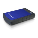Transcend 2,5" StoreJet 25H3 Portable 1TB USB3.0 kék külső merevlemez