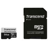 Transcend 340S memóriakártya 64 GB MicroSDXC UHS-I Class 10