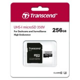 Transcend 350V memóriakártya 256 GB MicroSDXC Class 10