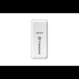 Transcend RDF5 USB3.0 kártyaolvasó fehér (TS-RDF5W) (TS-RDF5W) - Memóriakártya olvasó