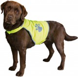 Trixie fényvisszaverő biztonsági mellény kutyáknak (XL | Nyakkörméret: 50-73 cm | Haskörméret: 72-95 cm)
