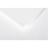 Üdvözlőkártya Clairefontaine Pollen 8,2x12,8 cm irizáló fehér