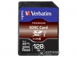 Verbatim 128GB Class 10 SDXC memóriakártya