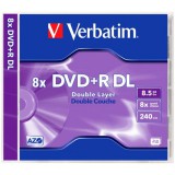 Verbatim DVD+R 8.5GB 8X Doublelayer DVD lemez (43541) - Lemez