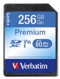 Verbatim Premium 44026 SDXC, 256GB, CL10/U1, 45/10 MB/s memóriakártya