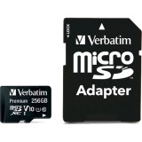 Verbatim Premium U1 memóriakártya 256 GB MicroSDXC UHS-I Class 10