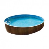 Wellis Lagoon Deluxe kerek medence, 360x110 cm-es méretben, homokszűrővel, vastagított belső fóliával