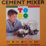 Zafír Press Betonkeverő - Cement mixer, 126 darabos