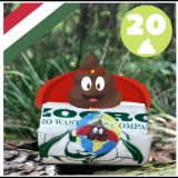 Zooro - PoopHero Lebomló és Komposztálható Kakizacskó, 20 db-os kiszerelés | magyar termék