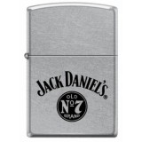 03917 Zippo öngyújtó szatén króm színben -Jack Daniel's