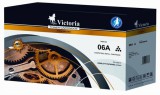 06A Lézertoner LaserJet 5L, 6L, 3100 nyomtatókhoz, VICTORIA fekete, 2,5k (kompatibilis)