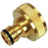 08028 C – Locsoló tömlővég csatlakozó 1″ réz